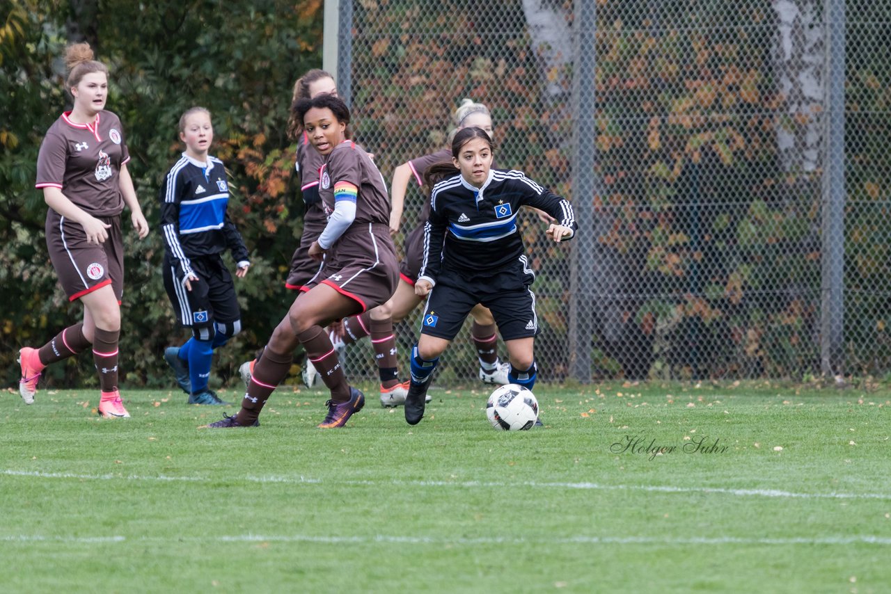 Bild 190 - B-Juniorinnen Hamburger SV - FC St.Pauli : Ergebnis: 1:2